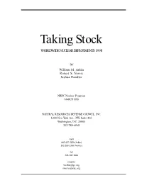 Taking Stock WORLDWIDE NUCLEAR DEPLOYMENTS 1998