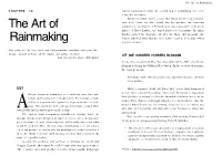 The Art of Rainmaking