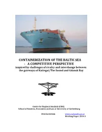 Containerization of the Baltic