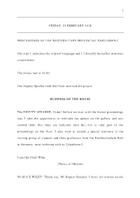 Hansard 23 02 2018 Revised and Edited.Pdf(Link Is External)