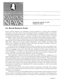 Go, Brock Business Team!