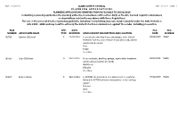 Planning Applications Granted for Week Ending 8Th February, 2019