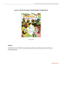 Read PDF « Learn to Draw the Best of Nickelodeon (Paperback)