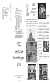 Kentucky Legislative Internship Program
