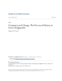 The Process of History in Scott's Redgauntlet