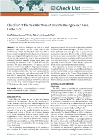 Check List the Journal Of