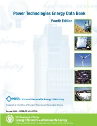 Power Technologies Energy Data Book Fourth Edition
