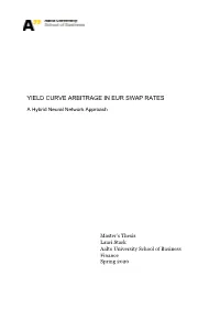 Yield Curve Arbitrage in Eur Swap Rates