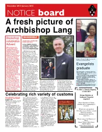 A Fresh Picture of Archbishop Lang