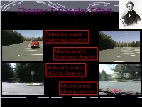 Chapter-5 Doppler Effect