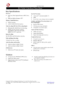 Hi3798m V200 Brief Data Sheet