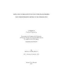 Mitigation of Remanence Flux in Power Transformers