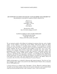 Are Sufficient Statistics Necessary? Nonparametric Measurement of Deadweight Loss from Unemployment Insurance