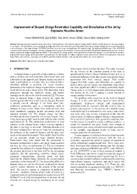 Improvement of Shaped Charge Penetration Capability and Disturbation of the Jet by Explosive Reactive Armor