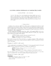 Counting Linear Extensions of Restricted Posets