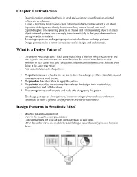 Introduction to Design Patterns