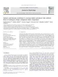 Analysis and Dynamic Modeling of a Moraine Failure And