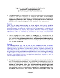 Of 5 Suggestions Concerning the Request