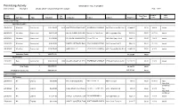 Permitting Activity 04/01/2019 Thru 4/21/2019 Date of Report: 04/23/2019 L-BUILD ONLY - Grouped by Type Then Subtype Page 1 of 31