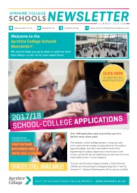 Schoolsnewsletter Summer Edition
