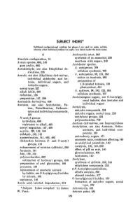 Subject Index*