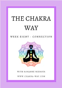 The Chakra Way