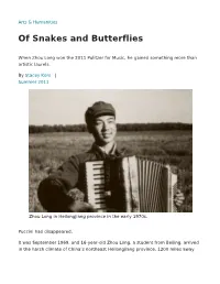 Views About His Own Opera