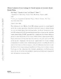 Efficient Evaluation of Exact Exchange for Periodic Systems Via