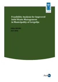 Feasibility Analysis for Improved Water Supply in Municipality Of