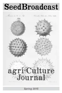 Sourcing Our Seeds Needs a Farmer