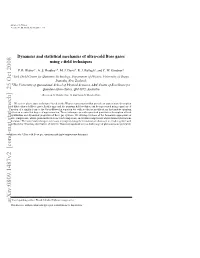 Arxiv:0809.1487V2 [Cond-Mat.Stat-Mech] 25 Oct 2008 the ﬁrst Two Authors Acknowledge Equal Contributions to This Review