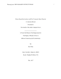 Dream-Based Interventions and Post-Traumatic Stress Disorder