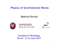 Physics of Gravitational Waves