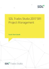 Project Management Quick Start Guide