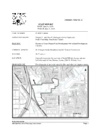 STAFF REPORT MAPC June 6, 2019 DAB III June 5, 2019 Development