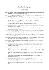 Berkeley Bibliography
