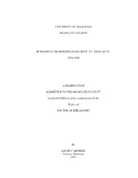 Bent, St. Vrain & Co., 1830-1849 a Dissertation Submitt