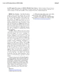 Geotiff Spatial Referencing for Hirise JPEG2000 Data Products
