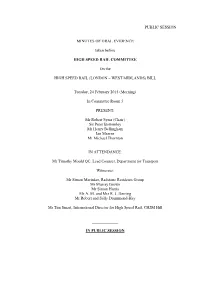 Public Session