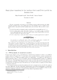 Sharp Phase Transition for the Random-Cluster and Potts Models Via Decision Trees