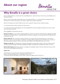 Why Benalla Is a Great Choice