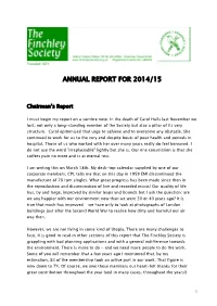 Annual Report for 2014/15