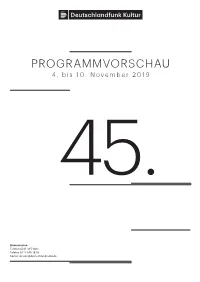 Programmvorschau 4