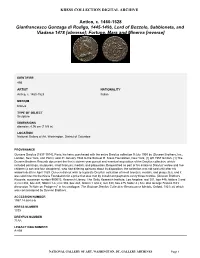 Summary for Gianfrancesco Gonzaga Di Rodigo, 1445-1496, Lord Of