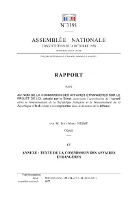 N° 3191 Assemblée Nationale