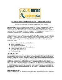 Redding Open for Business Following Wildfires