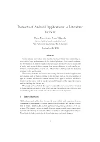 Collections of Android Applications