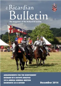 Ricardian Bulletin December 2014 Text Layout 1