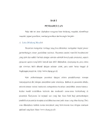 Bab I Pendahuluan
