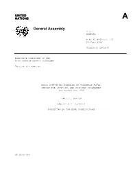 General Assembly Distr